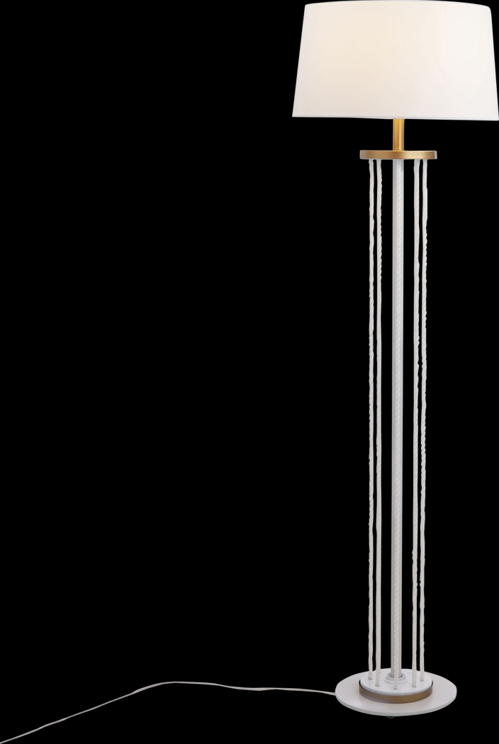 Bahia View White Floor Lamp - Thumbnail - Image 4