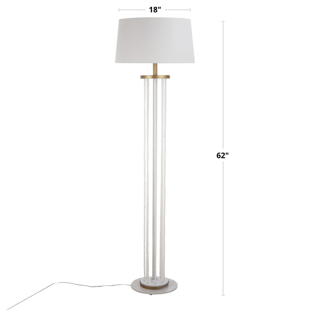 Bahia View White Floor Lamp - Thumbnail - Image 8
