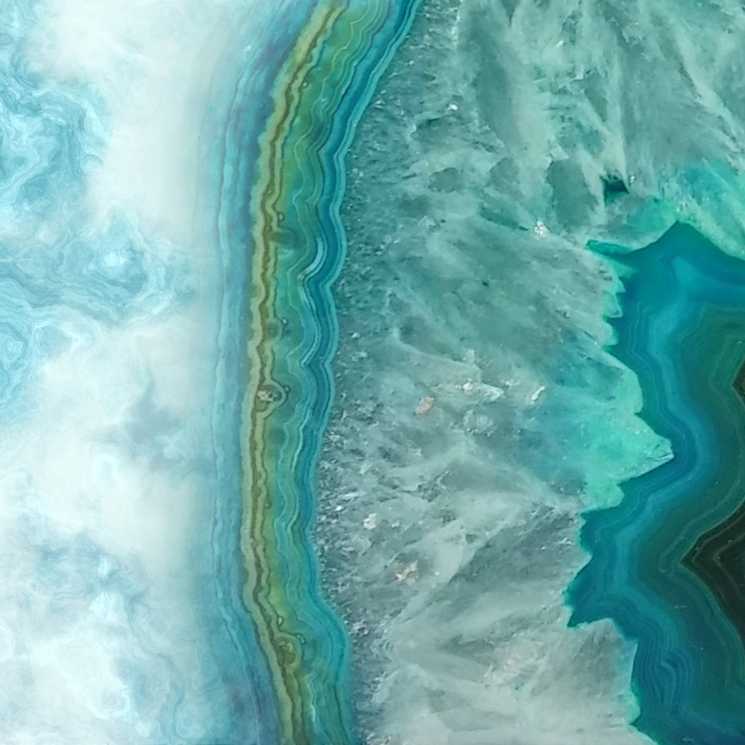 Bahiya Blue Artwork - Thumbnail - Image 1