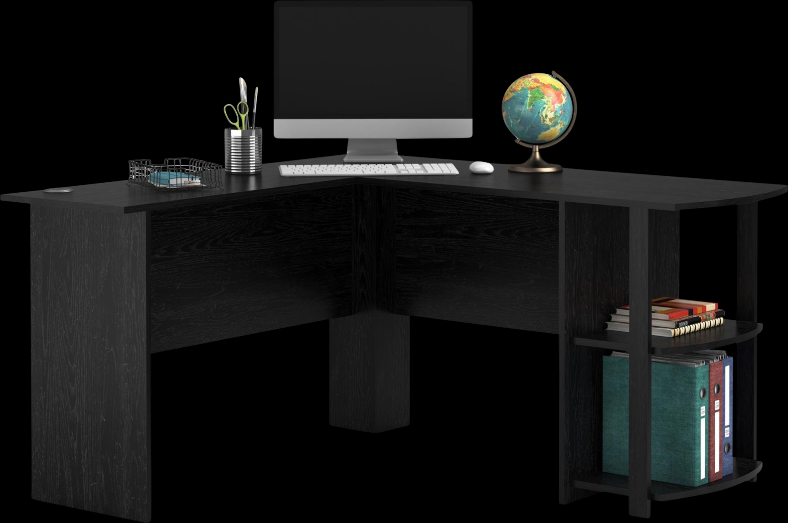 Bahnson Black Desk - Thumbnail - Image 2