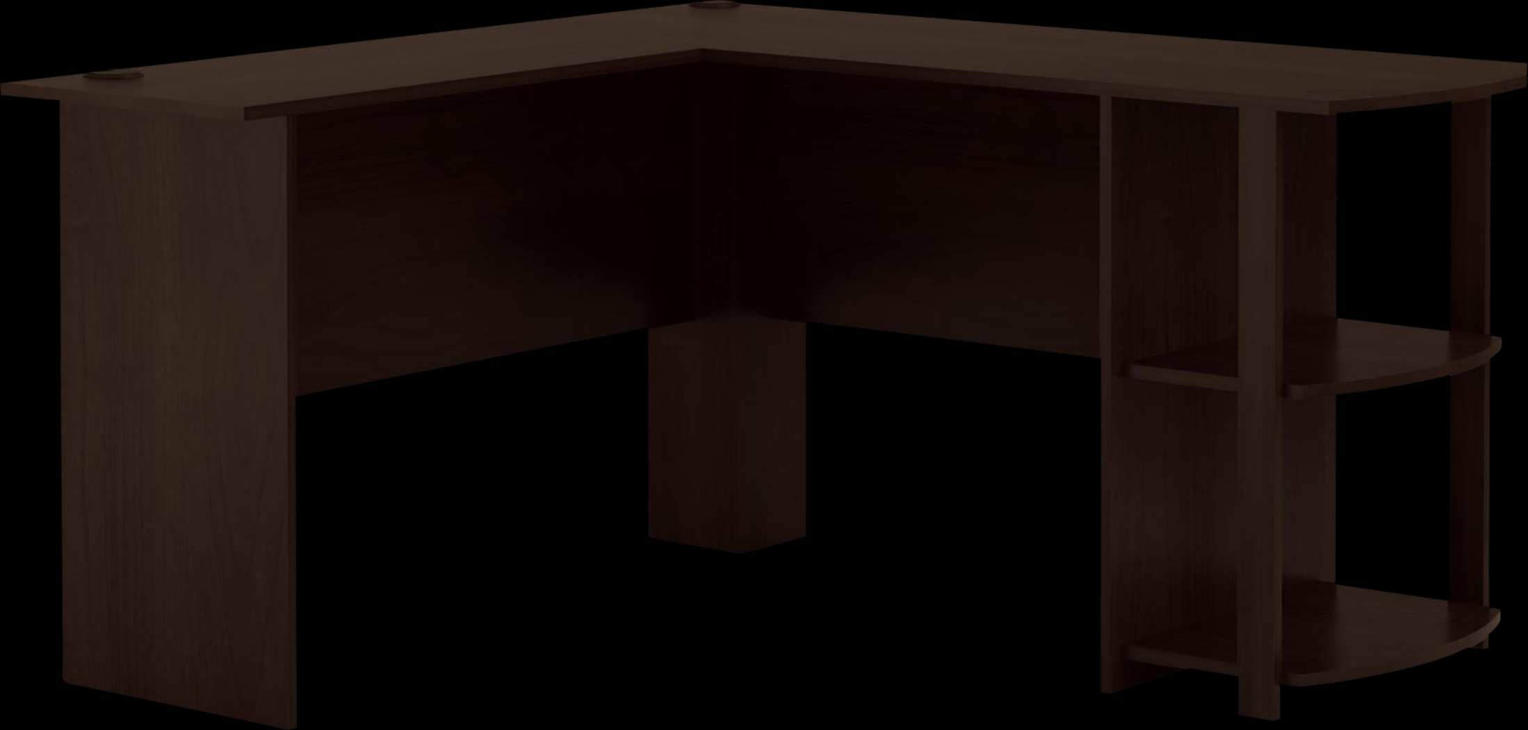 Bahnson Brown Desk - Thumbnail - Image 1