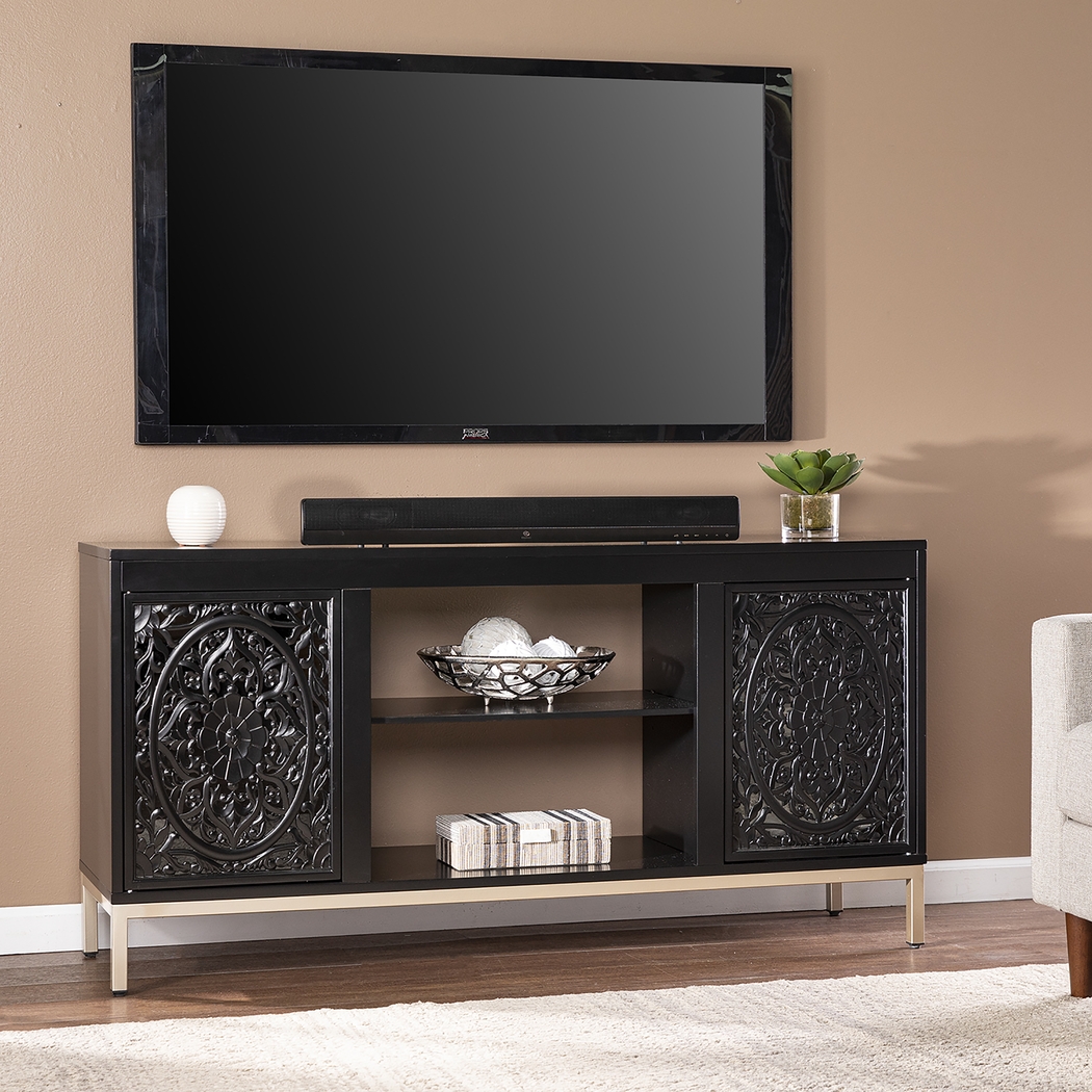 Baillon Black 58 in. Console - Thumbnail - Image 2