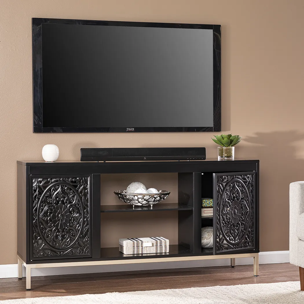 Baillon Black 58 in. Console - Image 5