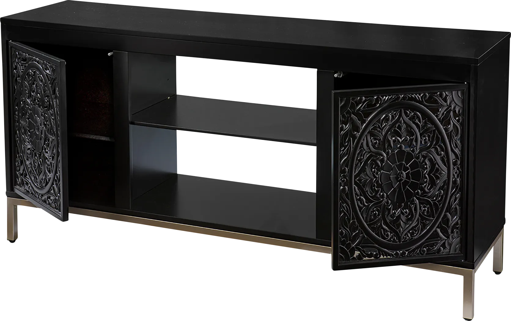 Baillon Black 58 in. Console - Image 10