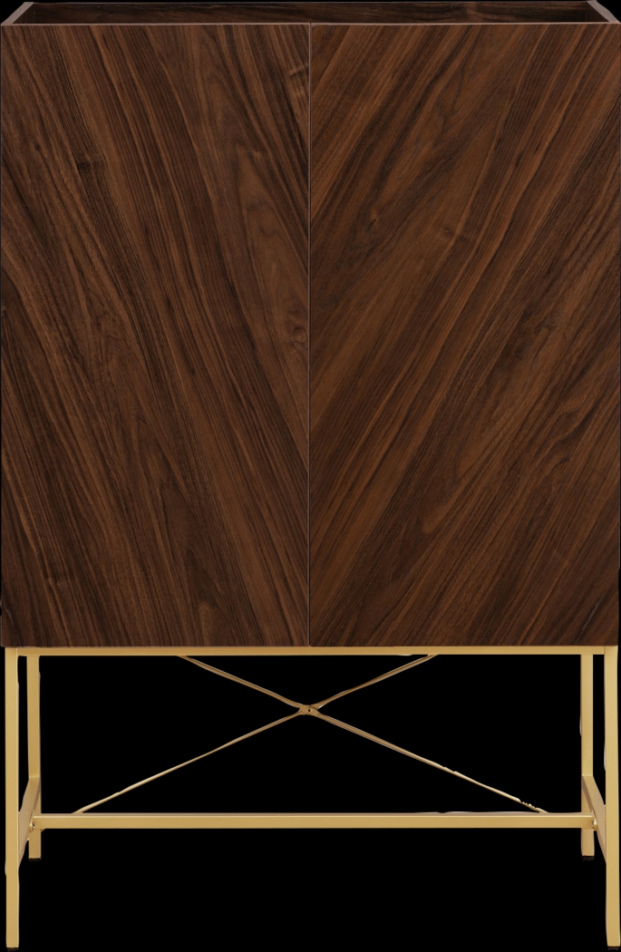 Bailsdon Walnut Accent Cabinet - Thumbnail - Image 2
