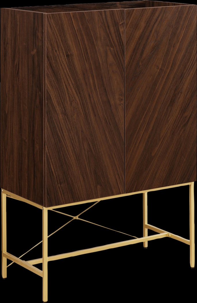Bailsdon Walnut Accent Cabinet - Thumbnail - Image 1
