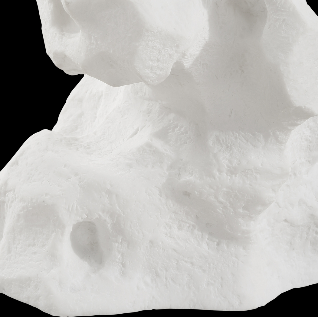 Baina White Accent Table - Thumbnail - Image 3