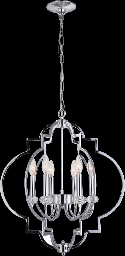 Bainbridge Circle Chrome Chandelier - Thumbnail - Image 1