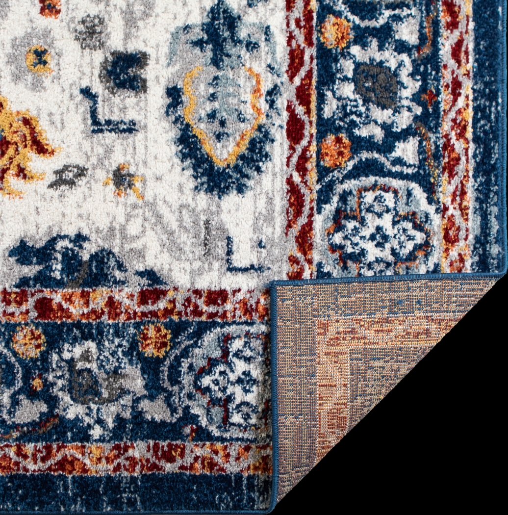 Bainney Blue 7'7 x 9'9 Rug - Thumbnail - Image 3