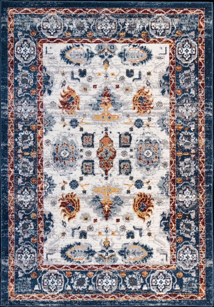 Bainney Blue 7'7 x 9'9 Rug - Thumbnail - Image 1