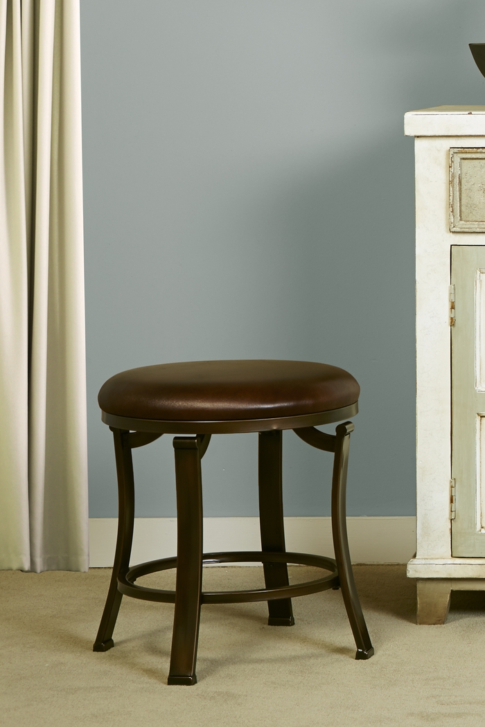 Bainville Brown Vanity Stool - Thumbnail - Image 5