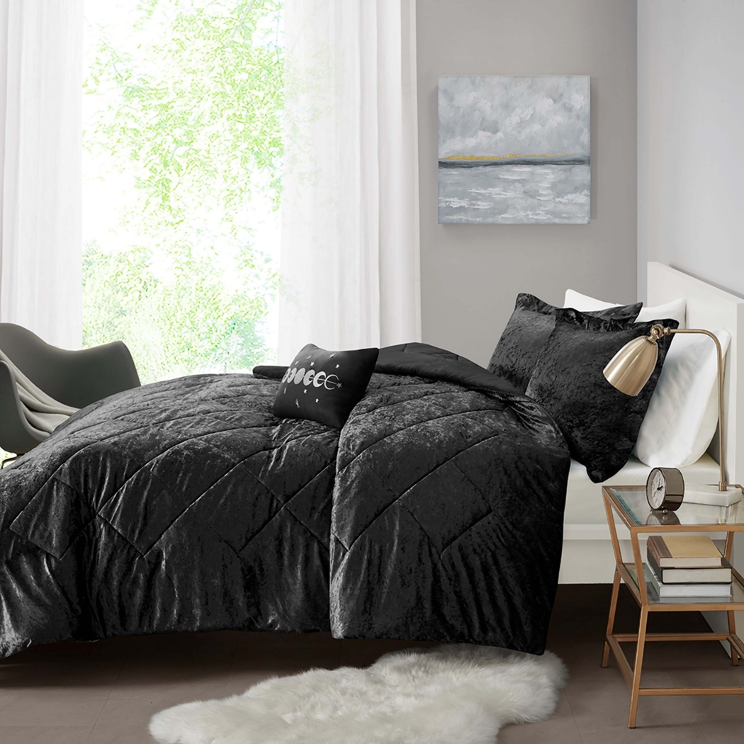 Bajaro Black King Comforter Set - Thumbnail - Image 4