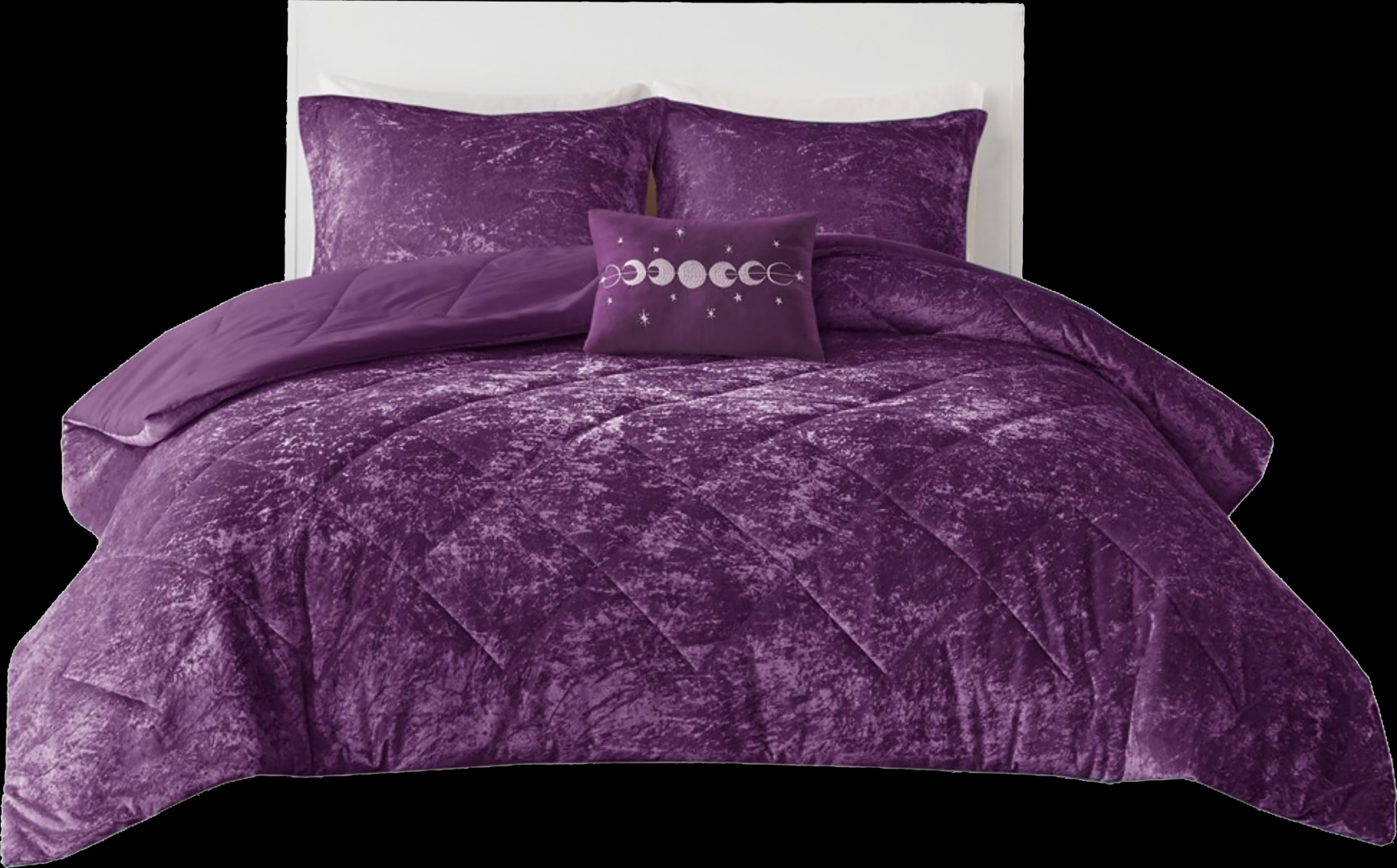 Bajaro Purple King Comforter Set - Thumbnail - Image 1