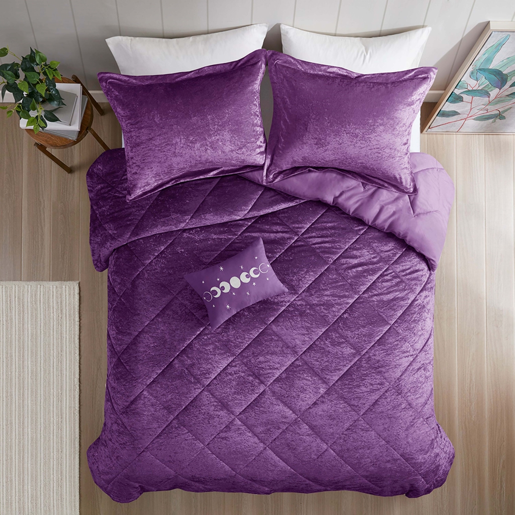 Kids Bajaro Purple Twin Comforter Set - Thumbnail - Image 5