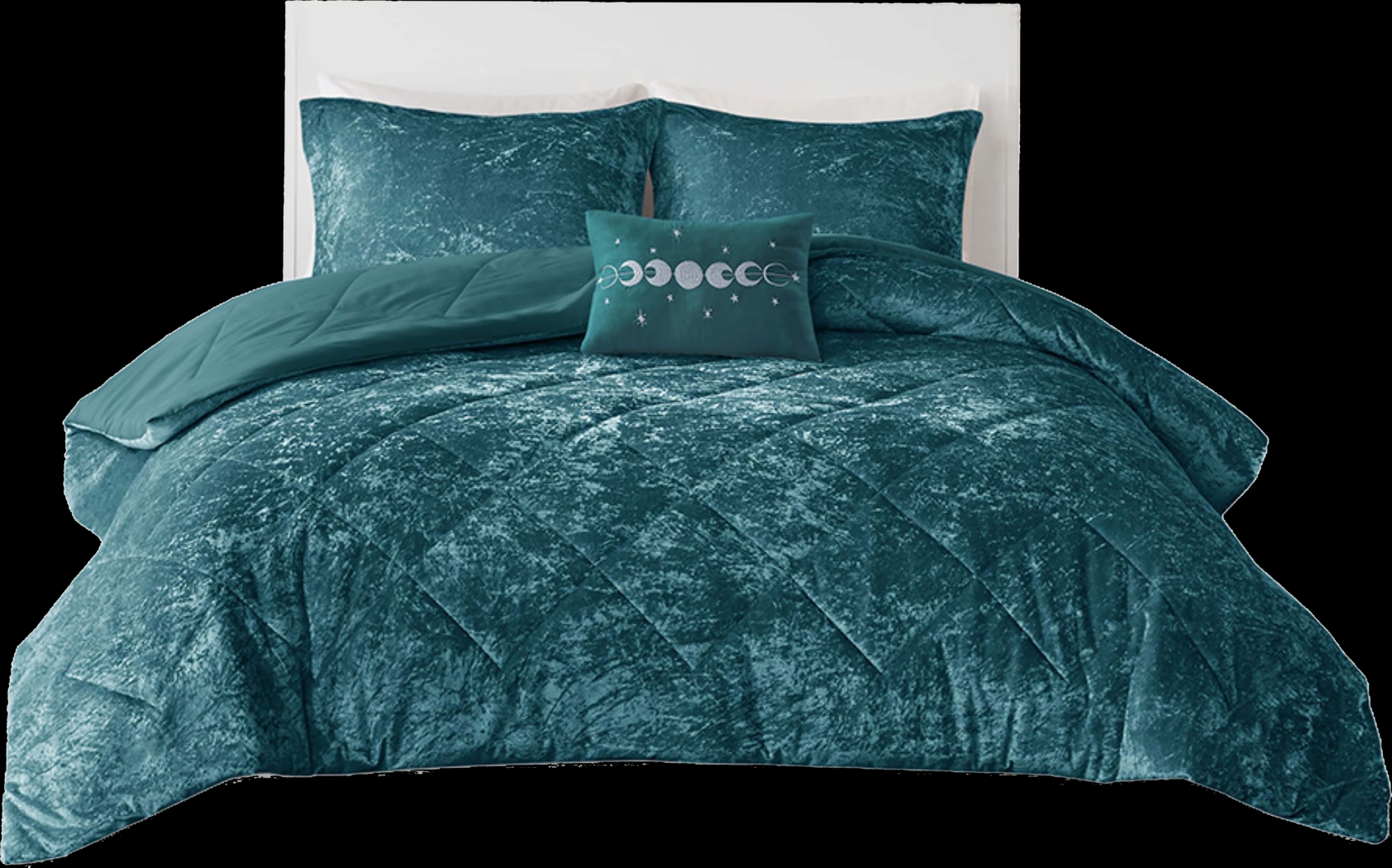 Bajaro Teal King Comforter Set - Thumbnail - Image 1