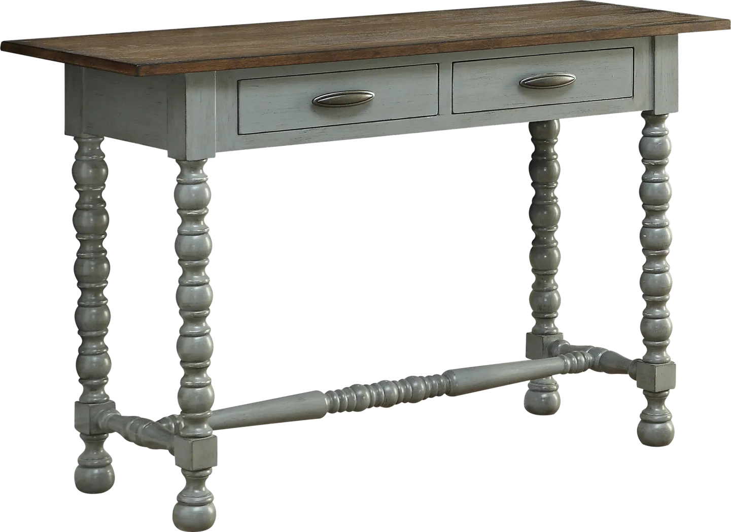 Bakers Town Gray Sofa Table - Thumbnail - Image 2