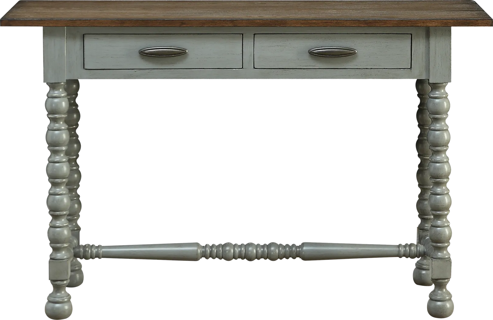 Bakers Town Gray Sofa Table - Thumbnail - Image 1