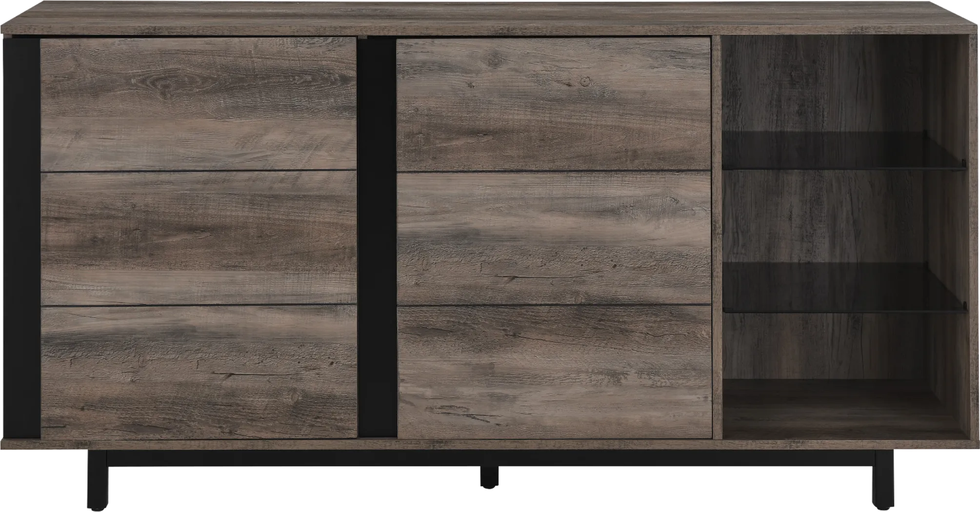 Balamos Gray Sideboard - Thumbnail - Image 2