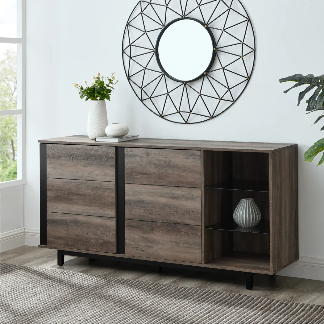 Balamos Gray Sideboard - Thumbnail - Image 5