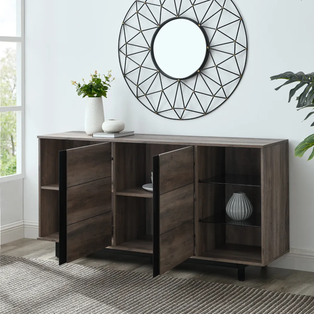 Balamos Gray Sideboard - Thumbnail - Image 7