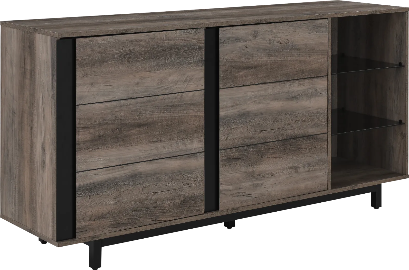 Balamos Gray Sideboard - Thumbnail - Image 1