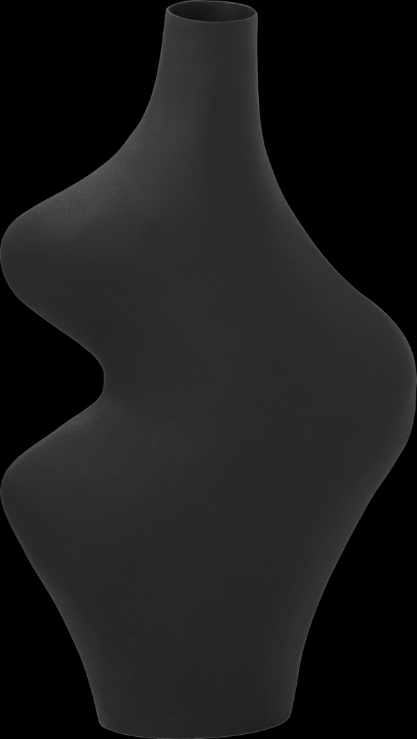 Balbach Black Vase - Thumbnail - Image 1