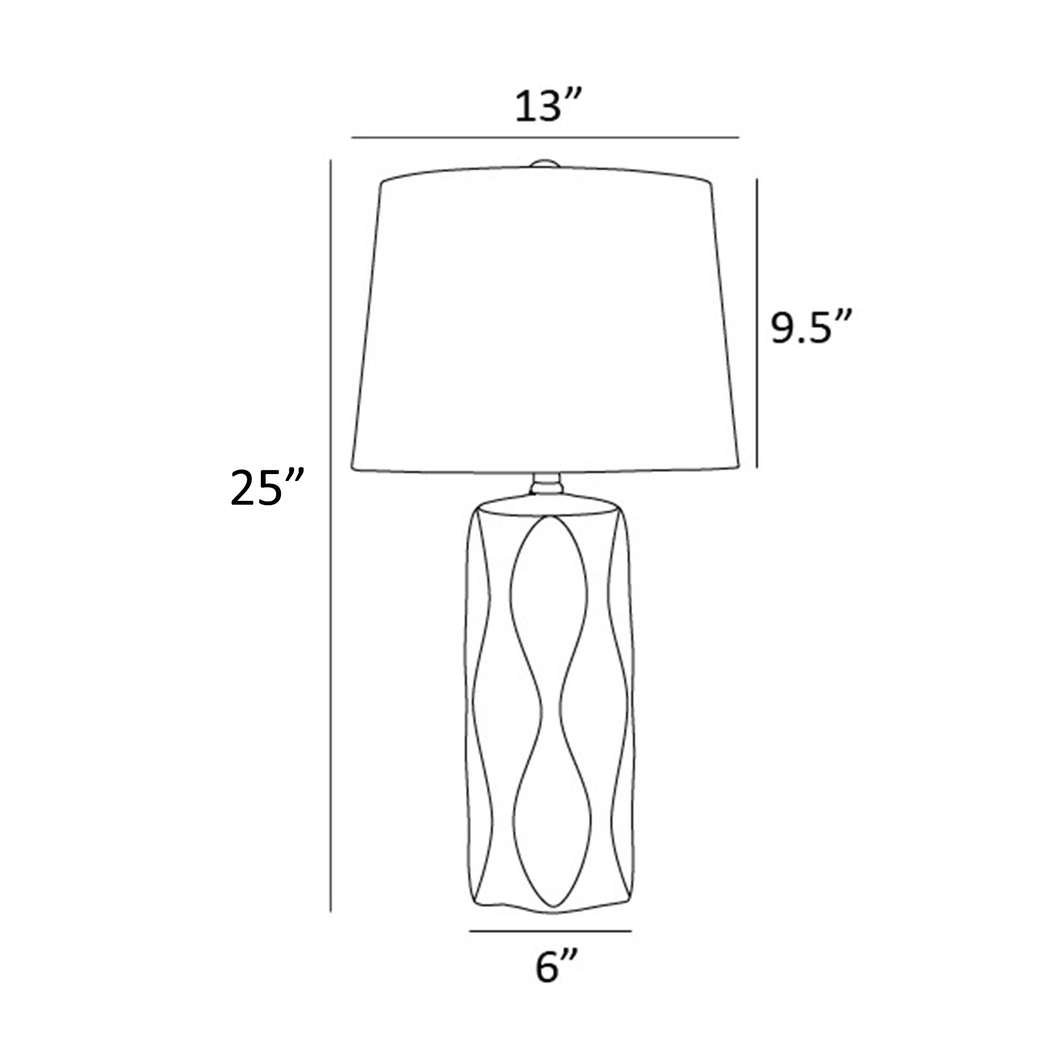 Balbach White Table Lamps, Set of 2 - Thumbnail - Image 5