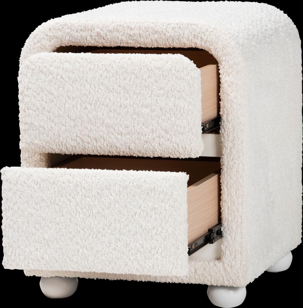 Balcary White Nightstand - Thumbnail - Image 7