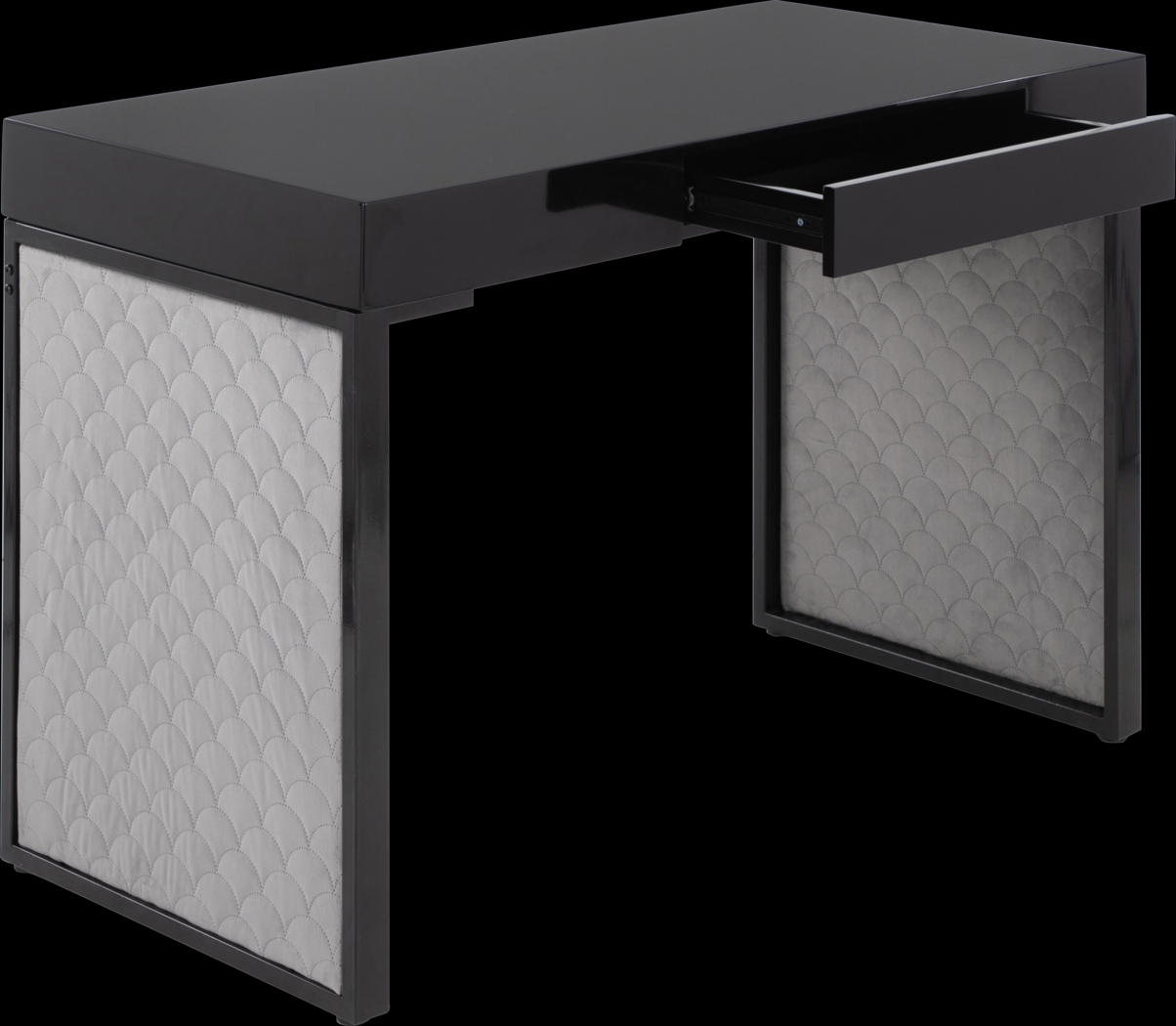 Balch Black Desk - Thumbnail - Image 7
