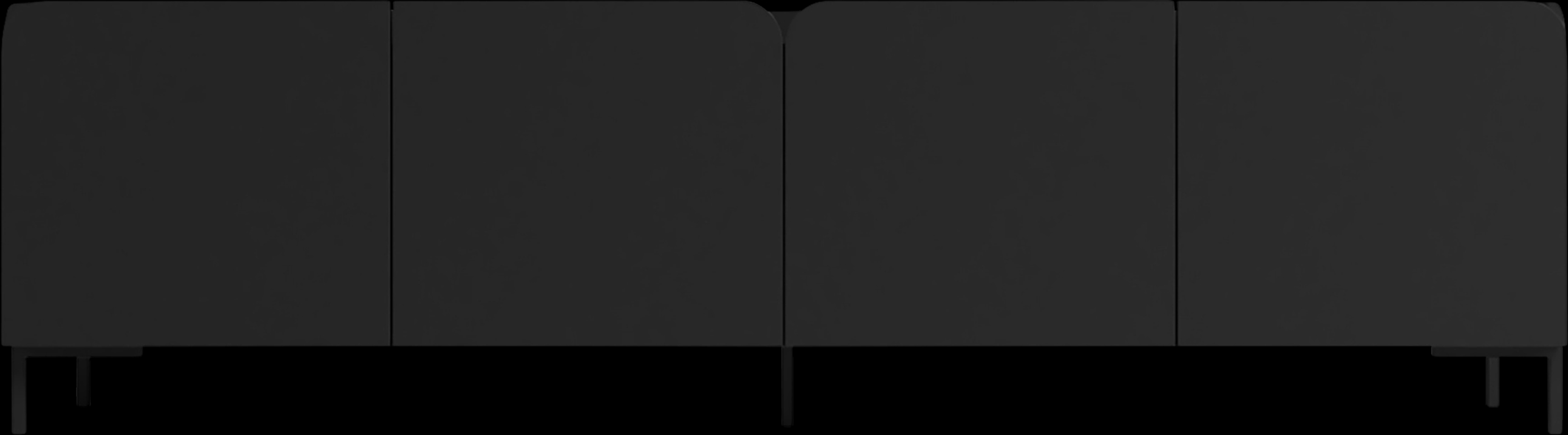 Balcome Black 71 in. Console - Thumbnail - Image 5