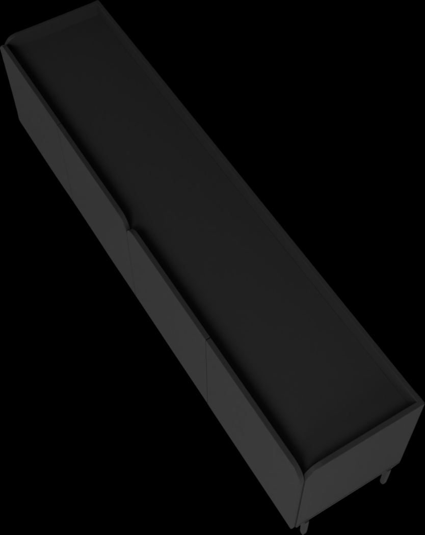 Balcome Black 71 in. Console - Thumbnail - Image 8