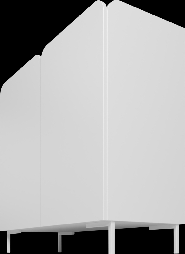 Balcome White Accent Cabinet - Thumbnail - Image 8