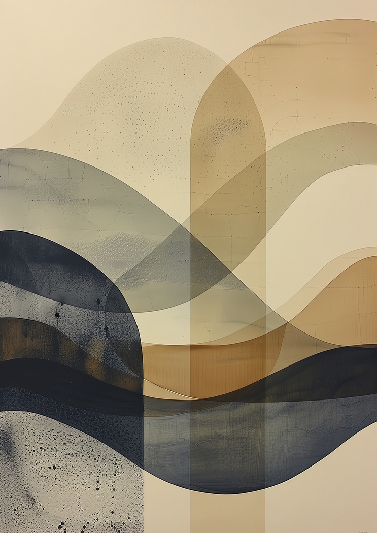 Baldonado Beige Artwork - Thumbnail - Image 1