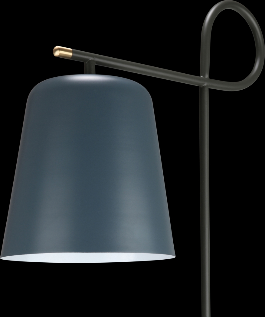 Balenna Gray Floor Lamp - Thumbnail - Image 3