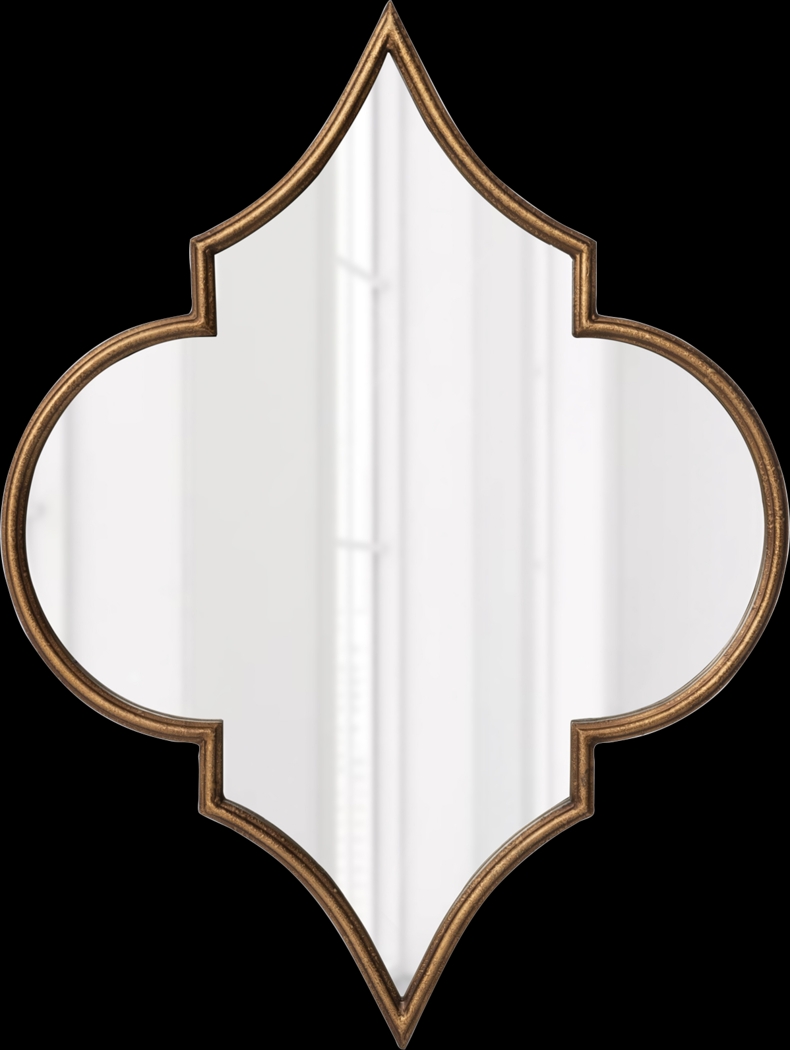 Balflour I Gold Wall Mirror - Thumbnail - Image 1