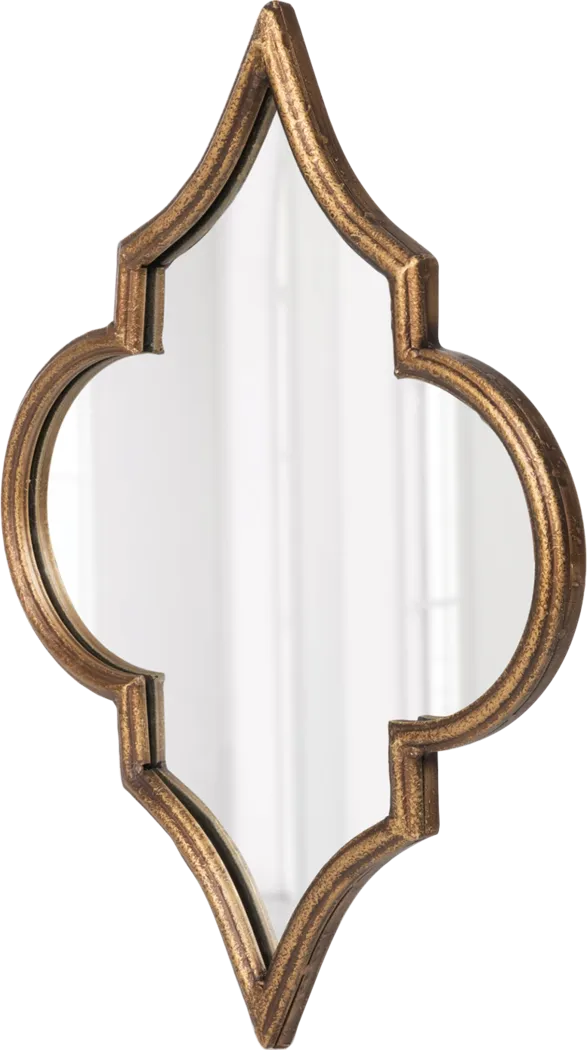 Balflour II Gold Wall Mirror - Thumbnail - Image 4