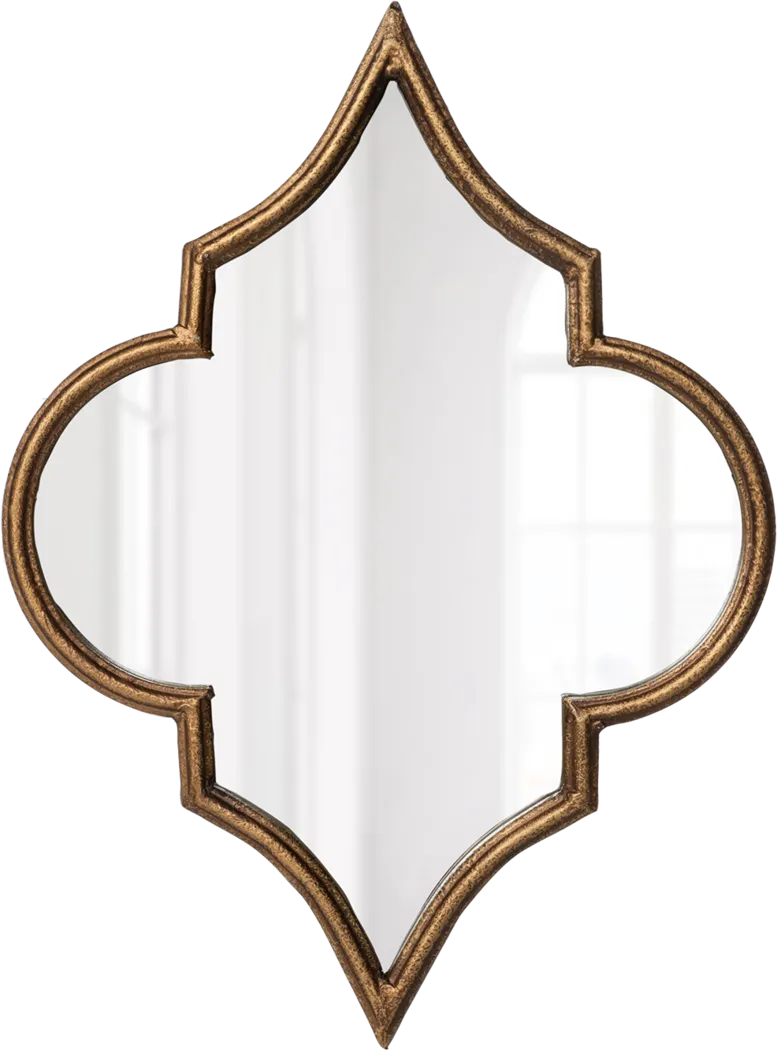 Balflour II Gold Wall Mirror - Thumbnail - Image 1