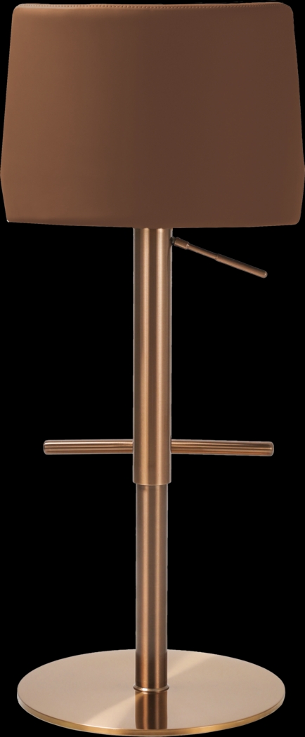 Balgreen Brown Swivel Barstool - Thumbnail - Image 4