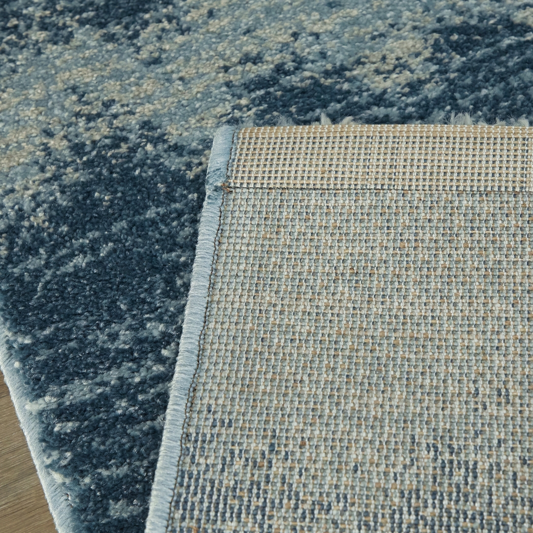 Baliwick Blue 5'3 x 7' Rug - Thumbnail - Image 3