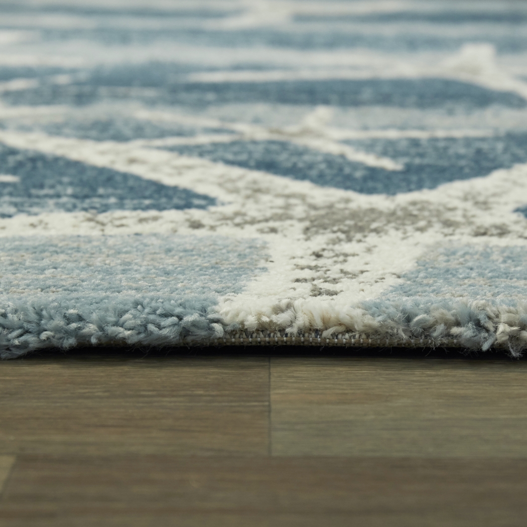Baliwick Blue 5'3 x 7' Rug - Thumbnail - Image 5