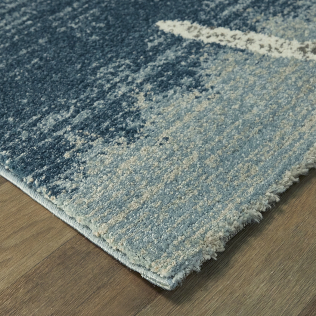 Baliwick Blue 7'10 x 10' Rug - Thumbnail - Image 4