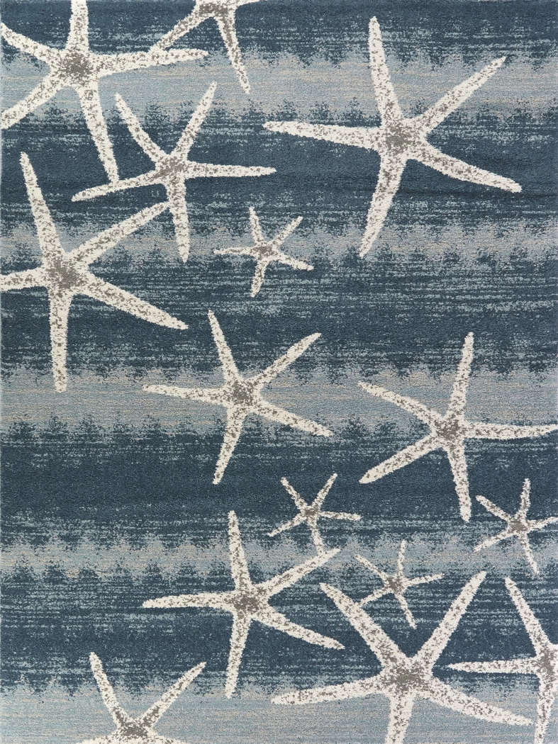 Baliwick Blue 7'10 x 10' Rug - Thumbnail - Image 1