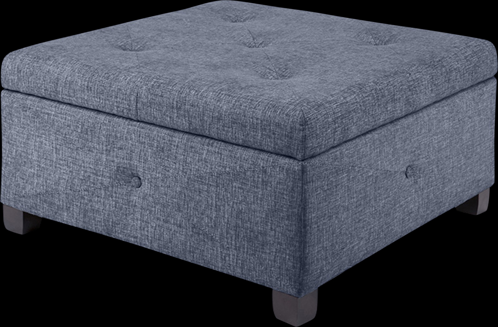Balkin Blue Ottoman - Thumbnail - Image 1