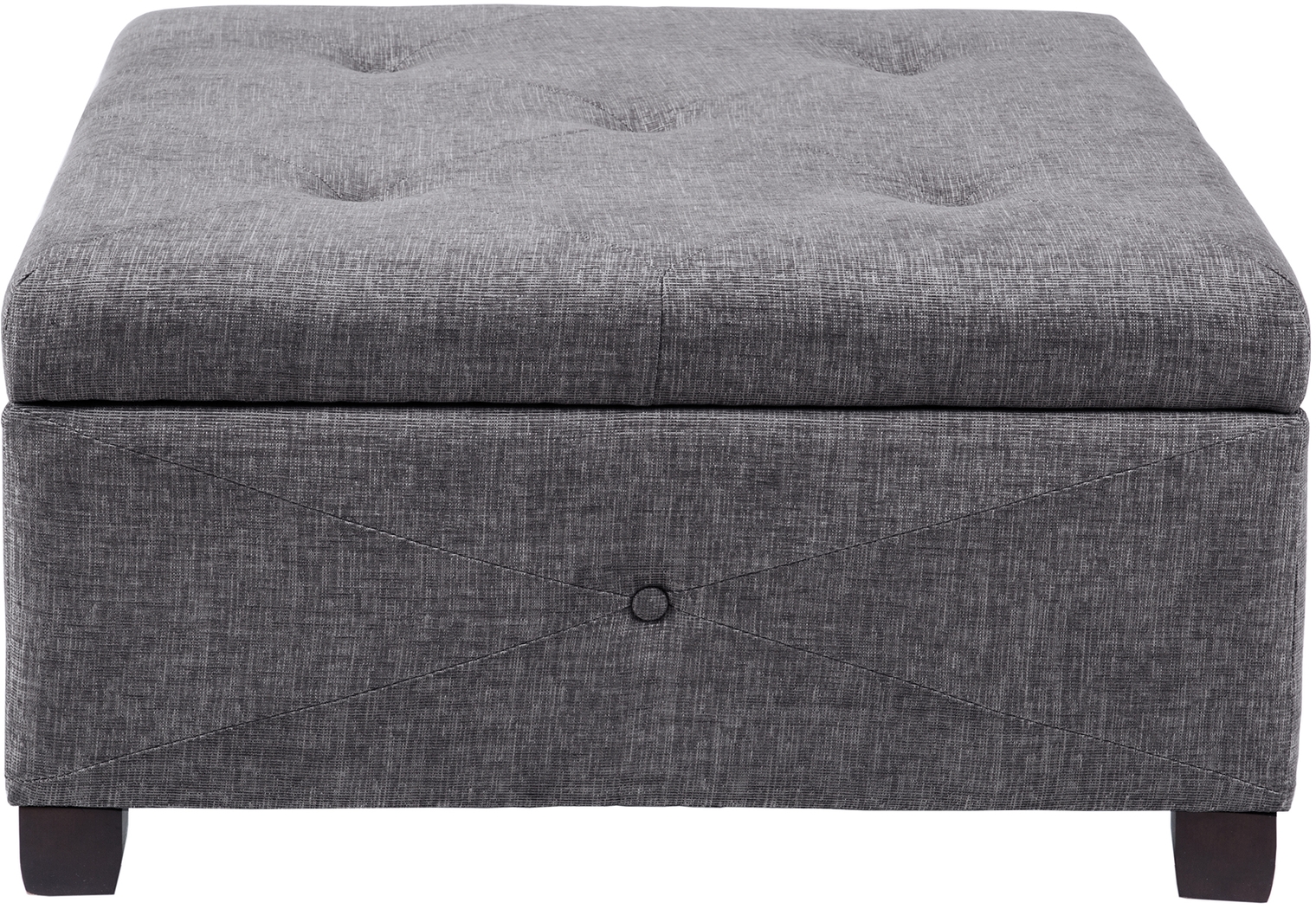 Balkin Charcoal Ottoman - Thumbnail - Image 2