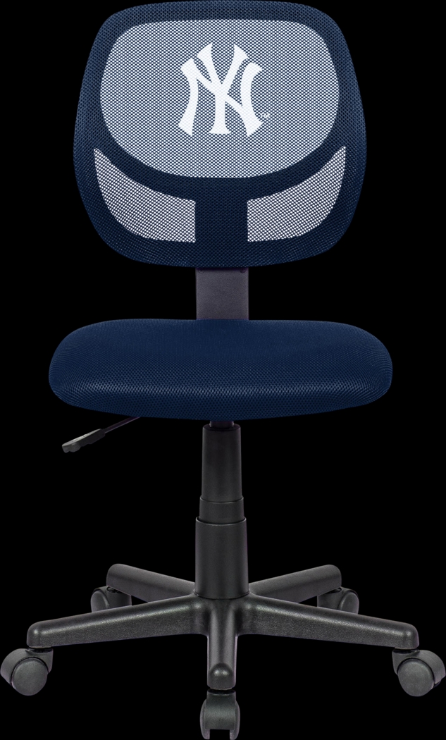 New York Yankees Navy Desk Chair - Thumbnail - Image 2