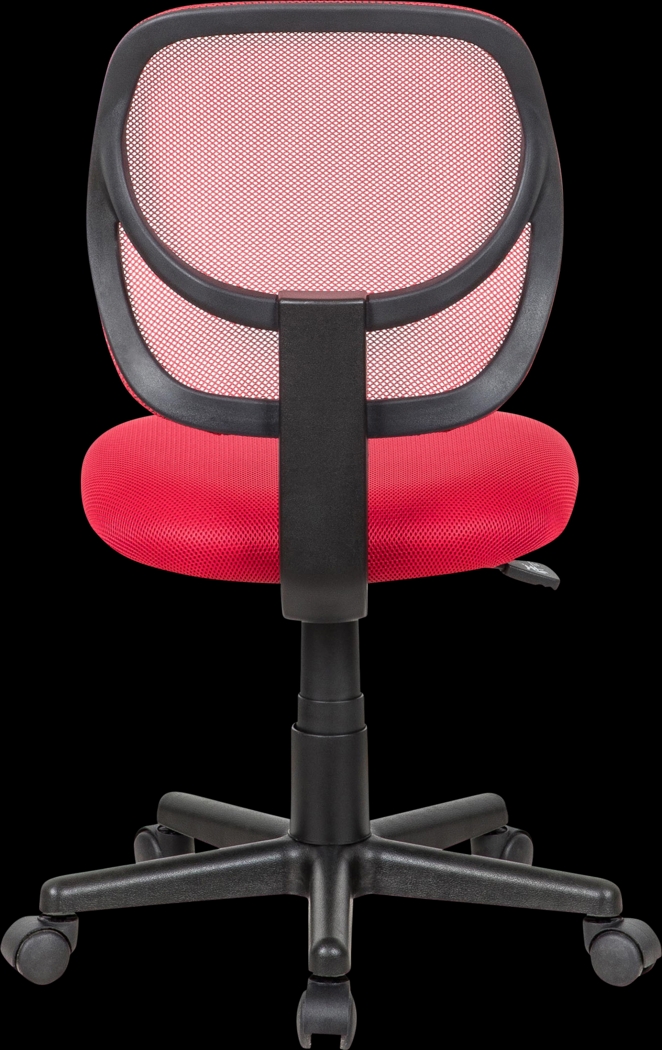 Ball Hacker NCAA Ohio State Red Desk Chair - Thumbnail - Image 4