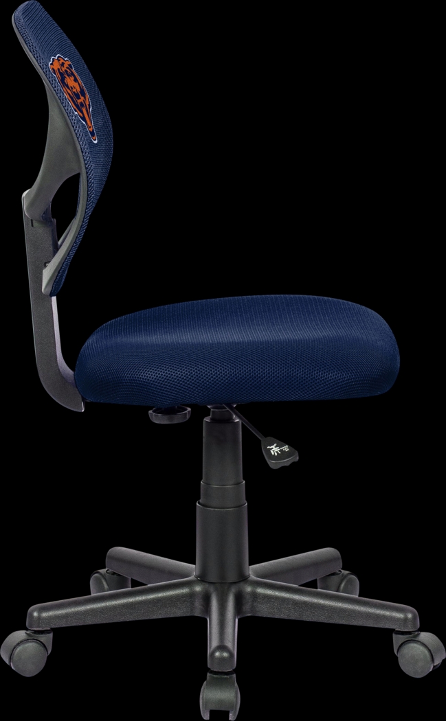 Chicago Bears Navy Desk Chair - Thumbnail - Image 3