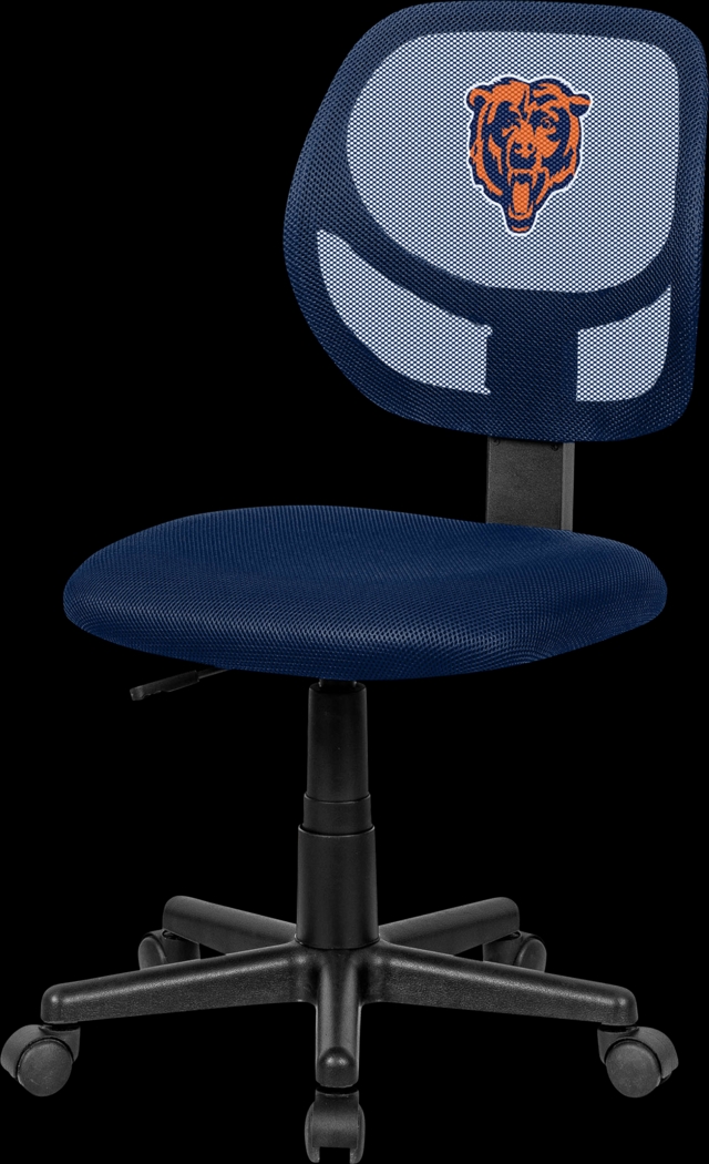 Chicago Bears Navy Desk Chair - Thumbnail - Image 1