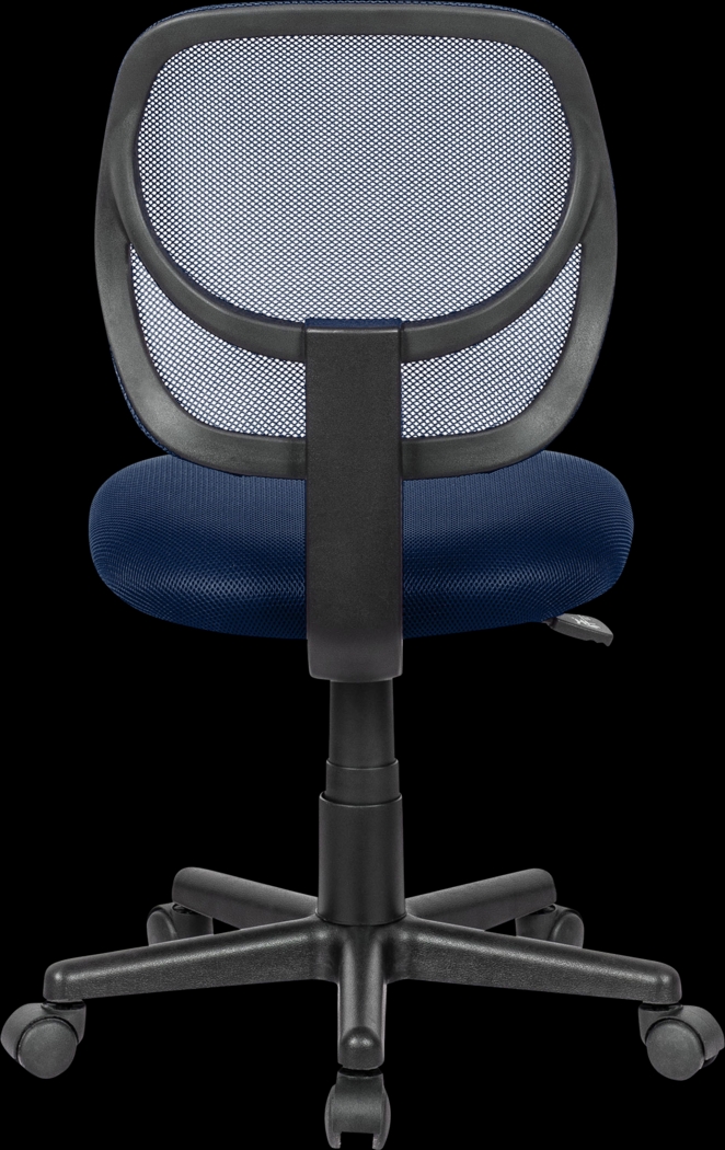 Dallas Cowboys Navy Desk Chair - Thumbnail - Image 4