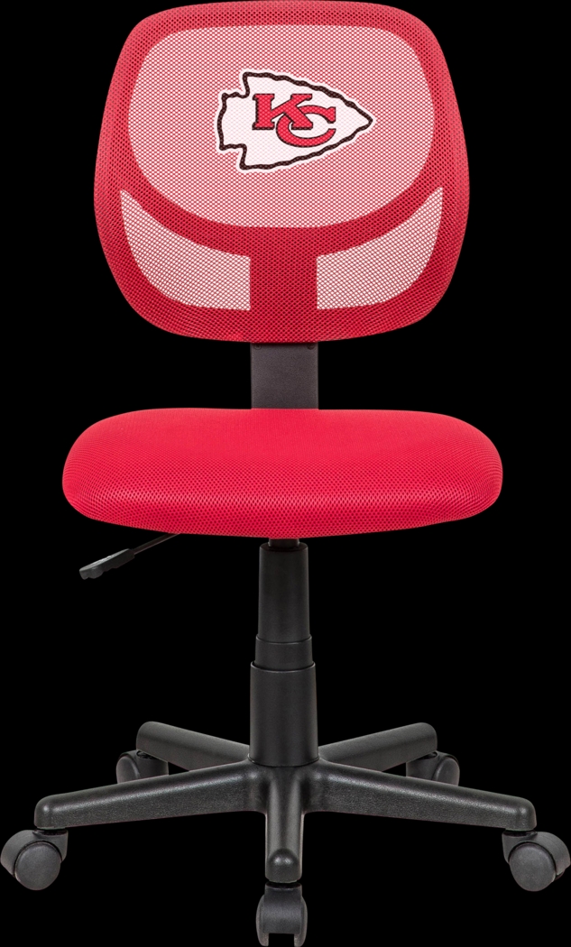 Kansas City Chiefs Red Desk Chair - Thumbnail - Image 2